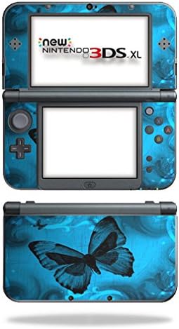 Корица MightySkins, съвместими с Nintendo 3DS XL (2015) - Тъмна пеперуда | Защитно, здрава и уникална Vinyl стикер | Лесно се нанася, се отстранява и обръща стил | Произведено в САЩ