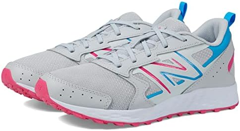 Маратонки за бягане New Balance Girls Fresh Foam 650 V1 дантела, Лятна Мъгла/ Светло Розов/Светло Небе, Голяма Дете 4,5 инча