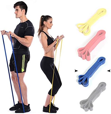 Бандажи за силови упражнения Marsolly Pull Up Assistance от Functional Fitness Loop Workout Bands за Стрии, Пауэрлифтинга