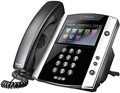 IP телефон Polycom VVX 600 PoE Нов (2200-44600-025) (захранване в комплекта не са включени)