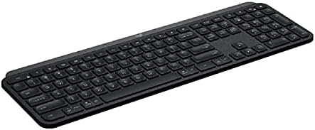 Компактна мишка Logitech Anywhere MX 3 (черна) в комплект с подобрена безжична клавиатура MX Keys и поставка за дланите (3 обекта)