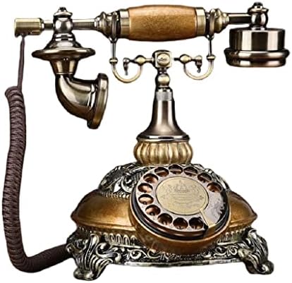XDCHLK Fshion Отточна тръба на шарнирна връзка Циферблат Lansline Телефон, Кабелна Антикварен Стационарен телефон