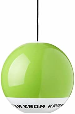 KROM Original Pro Kendama от дърво за начинаещи и напреднали играчи - ПОП LOL Lime Green - Играта на умения за улици и в помещението - Дървена играчка с условия и топка
