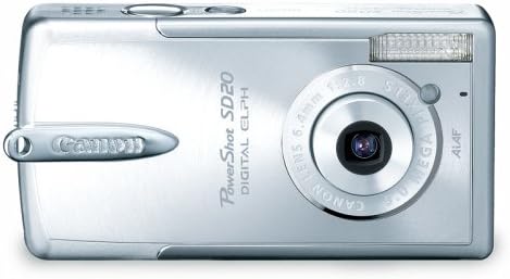 Ультракомпактная цифров фотоапарат Canon Powershot SD20 5 Mp (сребрист)