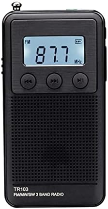 CXDTBH TR103 Карманное Джобно Мини-Радио с FM/MW/SW Цифров Конфигуриране на Радио 9/10 khz MP3 Музикален Плейър с Перезаряжаемым