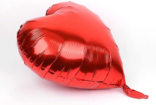 Комплект балони с любов и Червени Сърца от 17 теми, Набор от Балони за Деня на Св. Валентин, за Годишнина от Сватба, Романтична Украса за Младоженци