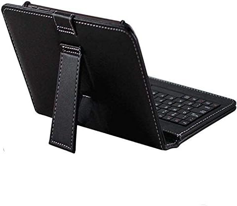 Черен Калъф-клавиатура Navitech е Съвместим с 10.1-инчови таблета с Android Tablet Fusion5