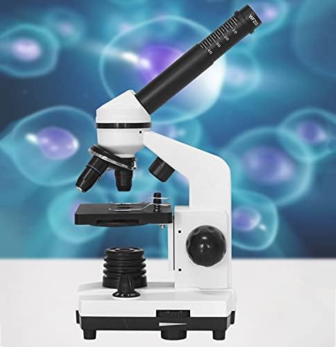 GGEBF Професионален Биологичен Микроскоп Съставна LED Монокуляр Студентски Микроскоп Биологичните Изследвания Адаптер за Смартфон 40X-1600X