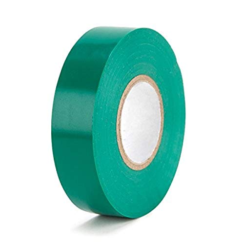 Опаковъчни материали Chu's HHPVCT60BL-N Super Tape Универсална електрическа vinyl лента, Синя, 7,0 mils, 3/4 x 60' (опаковка от 200 броя)