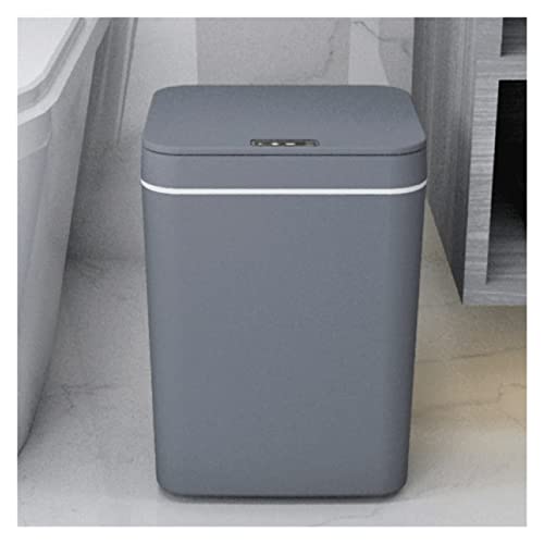 UXZDX [Умно кофа за боклук] Индукционное кошчето за боклук с капак Сервизни е Пластмасова кофа с Автоматична Индукционная капак на кофа за Боклук с капак (Цвят: OneColor, размер: 29,23,5 см)