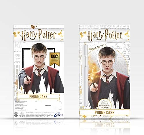 Дизайн на седалките за главата Официално Лицензиран Harry Potter Hufflepuff Aguamenti Deathly Смъртта IX Кожен Калъф-книжка-джобен формат, Съвместим с Apple iPhone 6 Plus / iPhone Plus 6s