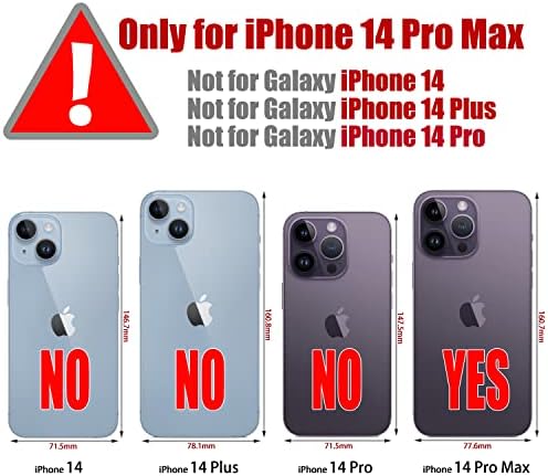 калъф japezop за iPhone 14 Pro Max, една Чанта-портфейл за iPhone 14 Pro Max с [RFID заключване], Държач за карти, Магнитна Поставка, Кожен Флип калъф-портфейл за iPhone 14 Pro Max 5G 6,7 инча (Кафе)