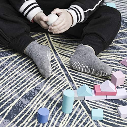 IMIVIO/Чорапи за деца, Нескользящие Детски Чорапи с Дръжки за Момчета и Момичета, 6-12 Месеца, 12-36 месеца, от 3 до 5 години