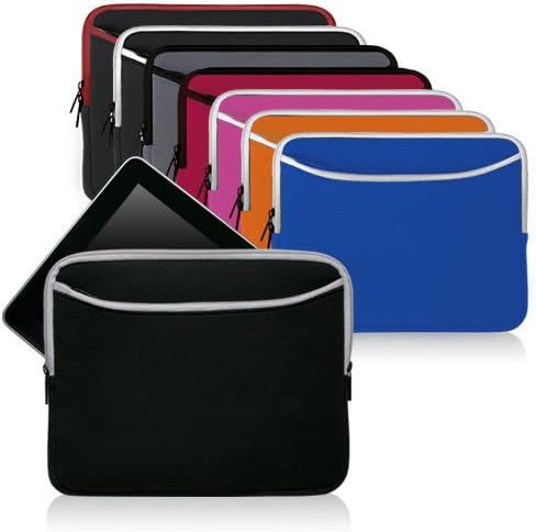 Калъф BoxWave, който е съвместим с Google Pixel C (Case by BoxWave) - Мек гащеризон с джоб, Мека чанта, Неопреновый чанта, джоб на ръкава за Google Pixel C - сив графит