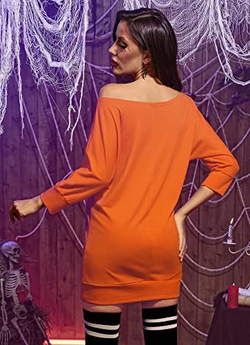 Дамски блузи на Хелоуин с открити рамене и 3/4 ръкав за жени G и PL