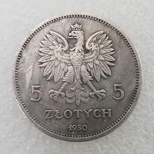 Възпоменателна Монета Сребърен долар Полски занаяти 1830-1930 години на Издаване