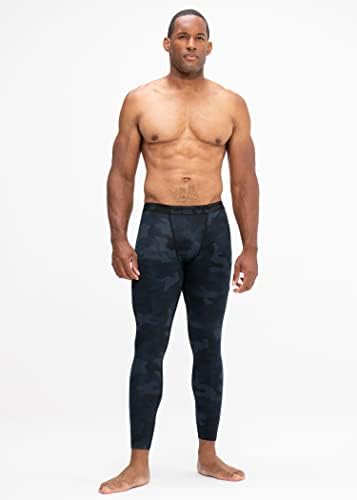 DEVOPS 2 или 3 Опаковки Мъжки Компрессионных Спортни Панталони с Гамаши джоб / Без джобове