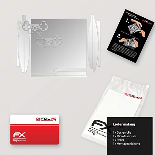 Стикер-стикер на Sony Playstation 3 Slim Skin FX-Chrome-Soft-Silver за Playstation 3 Slim