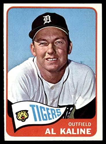 1965 Topps # 130 Ел Калин Детройт Тайгърс (Бейзболна картичка) EX Тигри