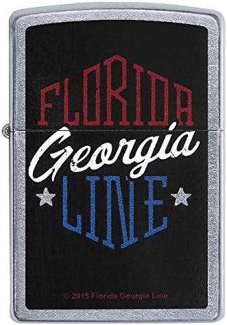 Имат Запалка Zippo Florida Georgia Line, Външен Хром