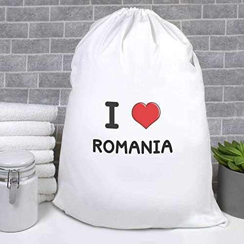 Чанта за дрехи /измиване /за Съхранение на Azeeda I Love Romania (LB00021533)