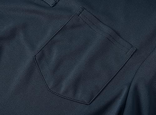 Мъжки ризи Поло BASUDAM с джоб бързо съхнещи с Къс ръкав Active Performance