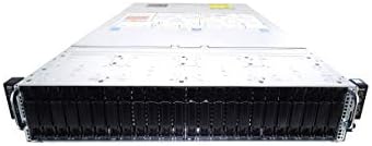 Dell PowerEdge C6420 4-сферографитен сървър СФФ 2U с 24 отделения на възел (2 процесор Intel Xeon Gold 6150 с честота 2,7 Ghz 18C, 256 GB (8 x 32 GB) DDR4 RDIMM, H330, 6 SSD дискове с капацитет от 1,92 TB 12G SAS, 2