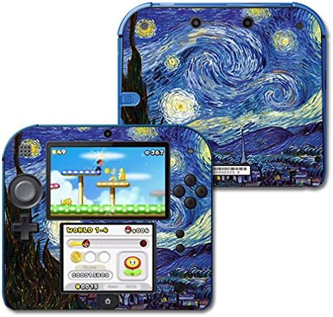 Корица MightySkins, съвместими с Nintendo 2DS - Звездна нощ | Защитно, здрава и уникална Vinyl стикер | Лесно се нанася, се отстранява и обръща стил | Произведено в САЩ