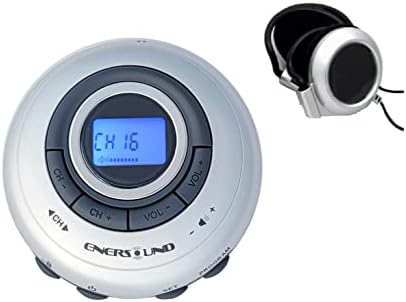 20-канални цифрови приемници Enersound 10-Pack R-120 FM са Съвместими с FM-предаватели Enersound T-500 и TP-600