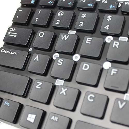 PAEBAI + Замяна Клавиатура на лаптоп, Без Подсветка за DELL Latitude 3340 3350 5490 5480 E3340 E5450 E7450 Подредба на САЩ