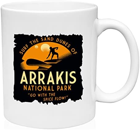 GBB Отпечатва Чаша Национален Парк Арракис Керамични Кафеена Чаша Забавен Подарък Чаша