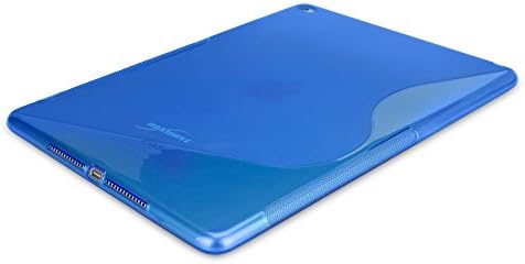 Калъф за iPad Air 2 (Case by BoxWave) - DuoSuit с допълнително зарядно устройство за ключодържател, Сверхпрочный калъф от TPU с амортизирующими, кът за iPad Air 2, Apple iPad 2 Air - Опушен-сив