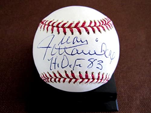 Хуан Маричал Копито, 83 Стомна Сан Франциско Джайентс С Автограф Oml Baseball Jsa - Бейзболни топки с автографи