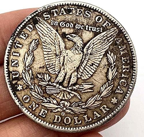 Монета на повикване Американската Лутане монета, сребърно покритие през 1899 г., Колекция от копия, Накити, Колекция от подаръци, Събиране на монети