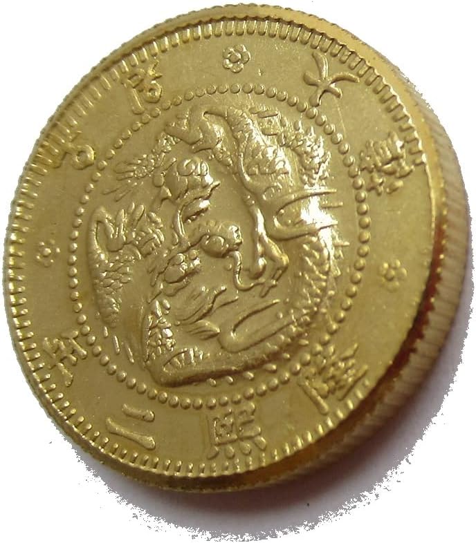 Дэхан Енхи 2 години 5 Юана Чуждестранна Копие на Златна Възпоменателна Монета KR20