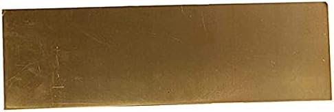 Латунная плоча на Месинг лист Перцизионные метали Суровини, 1.2x100x150 мм, 1. 5x200x300 мм Латунная табела-Метална медна плоча (размер: 1.2x100x150 мм)
