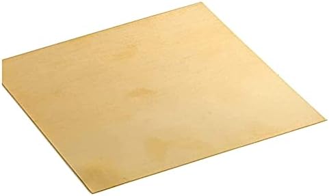 Латунная плоча на Месинг лист Перцизионные метали Суровини Латунная табела-Метална медна плоча (Размер: 2x100x200 мм)