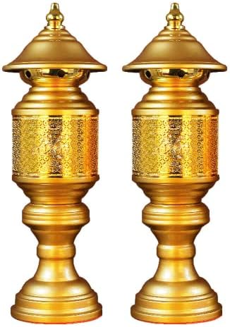 XIALON САЩ 110 В НА 220 В 1 чифт 10,2 инча LED Богатство на Буда Зала На Гонг Лампа, за да се Поклонят на Lotus Лампи