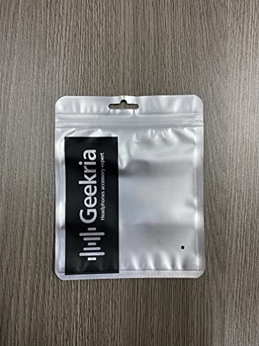 Слушалки GEEKRIA Type-C, - къс кабел за зарядно устройство, съвместим със зарядно устройство JBL Tune 215TWS Free X True Wireless Endurance Race, разменени кабел за зареждане от USB преди USB-C (1 фут / 30 см, 2 опаковки)