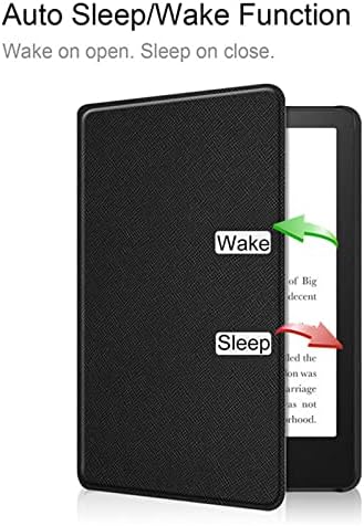 Магнитен калъф от изкуствена кожа за таблета на Kindle Paperwhite 5 Paperwhite11 (издаден през 2021 г.) Kindle Paperwhite 6,8-инчов Водоустойчив и прахоустойчив Тънък калъф с функция за автоматично събуждане / сън,