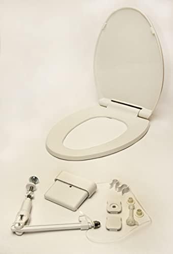 Комплект смывного седалки за тоалетна (Автоматичен една врата по-близо тоалетна) Кръгла седалка