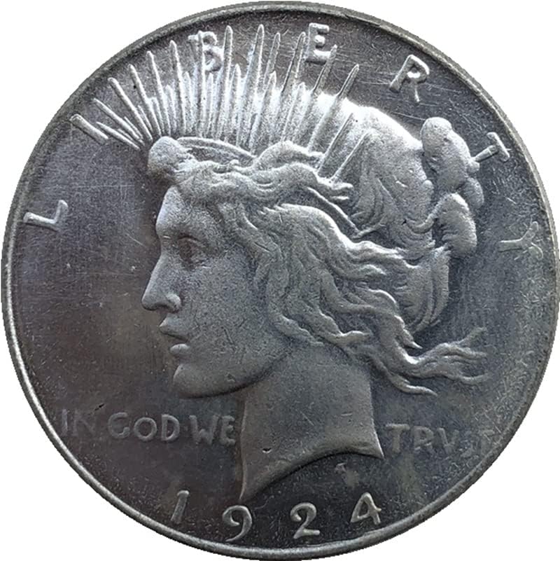 1924-P Американски Монети, Месинг със сребърно покритие Старинни Занаяти Колекция на Чуждестранни Възпоменателни монети