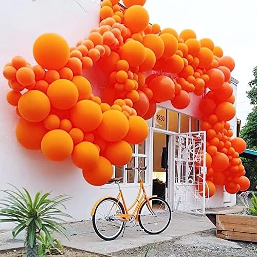 Оранжеви балони 50 бр 12 инча и Електрическа Помпа за балони