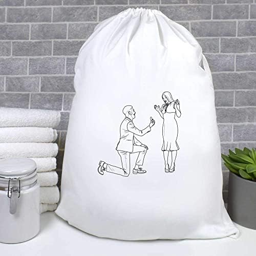 Чанта за пране/за съхранение на бельо Azeeda Предложение за ръката и сърцето си (LB00022385)