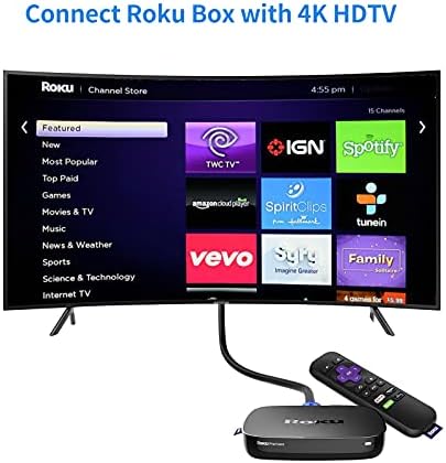 Кабел MT-VAL 4K, HDMI, 6 фута, кабел кабел HDMI 2.0 Поддържа 4K @ 60 Hz, високоскоростен пренос на 18 Gbit/s, 4: 4: 4, съвместим с Fire TV, PS5, PS4