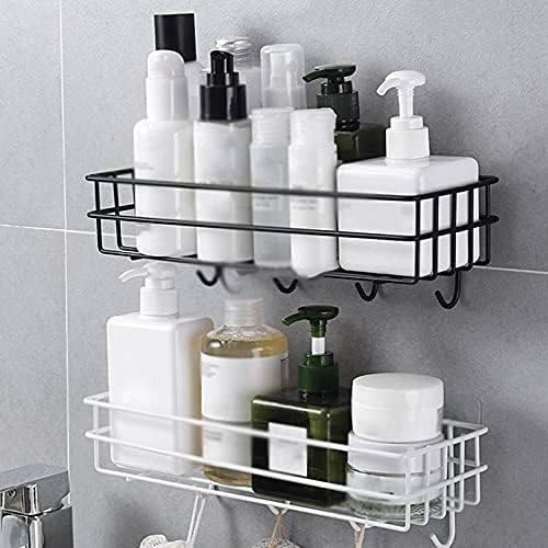 JKUYWX Окачен Държач за душ в Банята, Кухня, Спалня, Кошница за съхранение на козметика в Банята (Цвят: D)