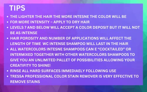 Акварелни бои Интензивен метален цвят, осаждающий шампоан без сулфати, поддържа и подобрява цвета на косата (интензивен метален розово злато 8,5 течни унции