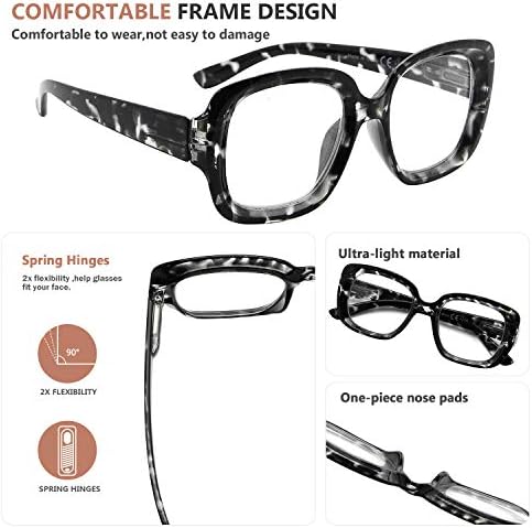 Eyekepper 4-Pack Нови Очила за четене за Жени-читатели +2.25