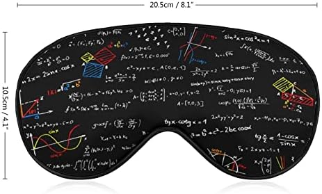 Физически Уравнения Маска За Очи, Превръзка за Очи за Сън с Регулируема Каишка, Блокира Светлината, Blinder за Пътуване, Сън, Йога, Сън За Жени, Мъже