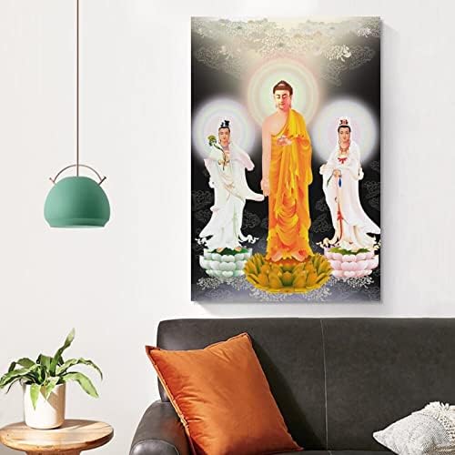 Будистки Изкуство, Религиозни Убеждения, Будистки Плакати Буда, Дзен, Буда, Guanyin, Belief Религия Буда Стенни Художествени Картини на Платното за Декора на Стените Нача?